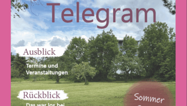 unsere Hauszeitung „Blindenheim Telegram“